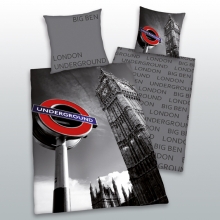London Underground - Wendebettwsche (2-teilig)