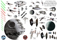 STAR WARS - Sticker / Aufkleber  Battleships