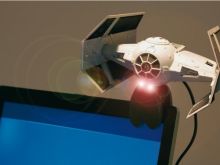 STAR WARS - Darth Vader's Tie Fighter Webcam