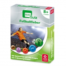ASS - Quick Quiz - Fuballfieber (5 Stck) - Stlpschachtel