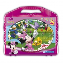 Wrfelpuzzle 24er Minnie Club House