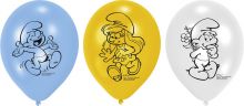Schlmpfe - 6 Stk Luftballons (10 VE = 60 Stk)