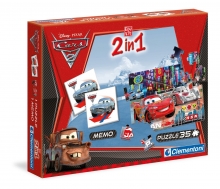 Cars 2 - Edu Kit 2in1 (Memo+ Puzzle)