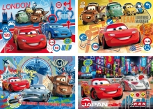 Cars 2 - Rahmenpuzzle 15 Teile (Sortiment mit 16 Stck)