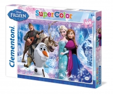 Frozen / Die Eisknigin - 104 Teile Puzzle