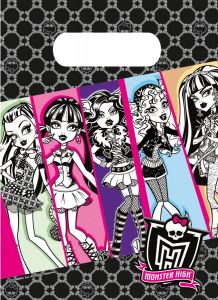 Monster High - 6 Stk Partytten (10 VE = 60 Stk)