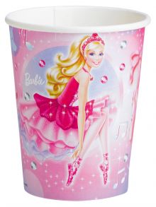 Barbie Pink Shoes - 8 Stk Trinkbecher (10 VE = 80 Stk)