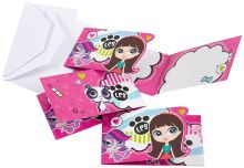 Littlest Pet Shop - 6 Stk Einladungskarten (10 VE = 60 Stk)