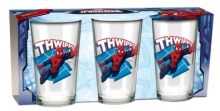 Spiderman Glser 3er Set