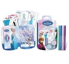 Disney Eisknigin /  Frozen Mini Skizzenblock mit Stiften