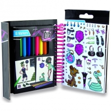 Monster High Mini Skizzenblock mit Stiften