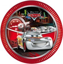 Cars Silver Edition - Pappteller medium 20cm (8 Stck)
