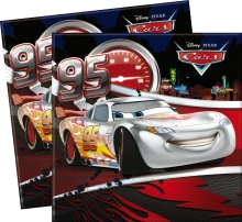 Cars Silver Edition - Papierserviette 2-lagig 33x33cm (20 Stck)
