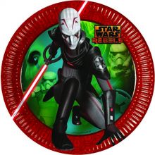 Star Wars Rebels - Pappteller 8 Stk. - ca. 23cm