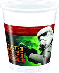 Star Wars Rebels - Kunststoffbecher 200ml (8 Stck)