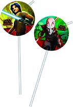 Star Wars Rebels - Trinkhalme mit Knick (6 Stck)