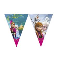 Frozen / Eisknigin - Flaggen-Banner dreieckig (9 Flaggen 4 Stk.)