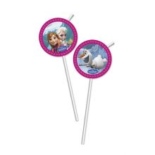 Frozen / Eisknigin - Medaillon Flexi Drinking Straws