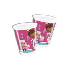 Doc Mc Stuffin - Kunststoffbecher 200 ml (8 Stck)