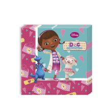 Doc Mc Stuffin - Serviette 20 Stk  33 x 33 cm