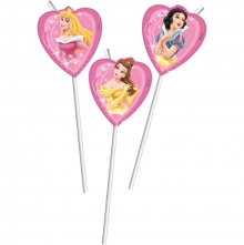 Disney Princess Party Favours - Trinkhalme mit Knick (6 Stck)