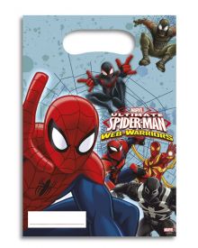 Ultimate Spiderman Web Warriors - Party/Geschenktte (6 Stck)