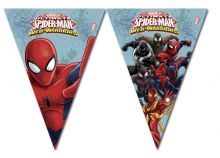 Ultimate Spiderman Web Warriors - Flaggen-Banner dreieckig (9 Flaggen 4 Stk.)
