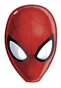 Ultimate Spiderman Web Warriors - Maske gestanzt (6 Stck)