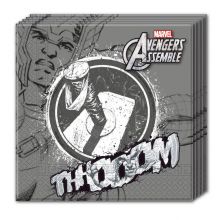 Avengers Teen - Serviette 20 Stk  33 x 33 cm Thor
