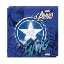 Avengers Teen - Serviette 20 Stk  33 x 33 cm Captain America