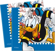 Donald Mania - Papierserviette 2-lagig 33x33cm (20 Stck)