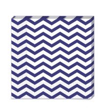 Blue Chevron - Serviette 20 Stk  33 x 33 cm  3-lagig