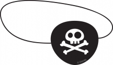 Jake & Die Nimmerlandpiraten - Augenklappe