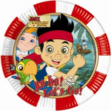Jake Yo Ho - Pappteller gro 23cm (8 Stck)