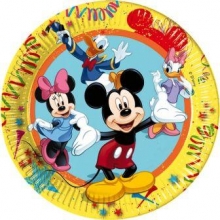 Mickey Carnival - Pappteller medium 20cm (8 Stck)