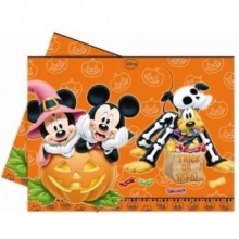 Mickey Halloween - Tischdecke Kunststoff 120x180cm