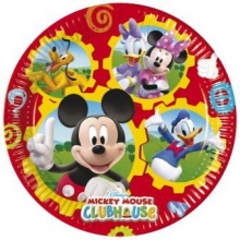 Mickey Mouse Club House - Pappteller medium 20cm (8 Stck)