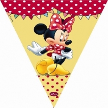 Minnie Caf - Flaggen-Banner dreieckig (9 Flaggen)