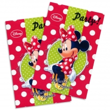 Minnie Fashion - Einladungskarten mit Umschlag (6 Stck)