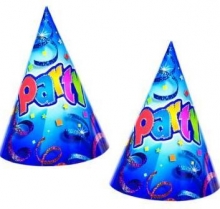 Luftschlangenmotiv - Partyhte prismatisch
