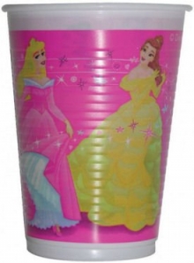 Princess Magic Prismatic - Kunststoffbecher 200ml (8 Stck)
