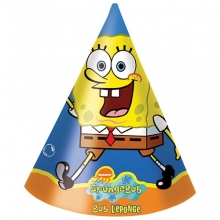 SpongeBob Surfing - Partyhte (6 Stck)