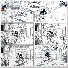 Papierserviette, 3-lagig, 33x33cm, Disney Adult - Mickey Comics