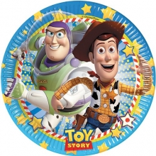 Toy Story Star Power - Pappteller gro 23cm (8 Stck)