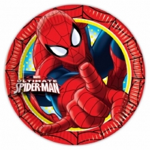 Ultimate Spiderman - Pappteller gro 23cm (8 Stck)