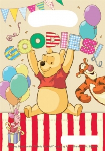Winnie Alphabet - Party/Geschenktte (6 Stck)