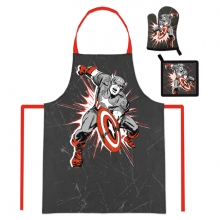 Marvel Comics - Erwachsenen Koch Set (Schrze + Handschuh + Topflappen)
