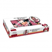 Minnie - Kleiner Koch Set (Schrze + Handschuh + Topflappen)