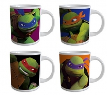 Ninja Turtles - 4 Tassen in Geschenkverpackung