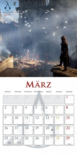 Assassin's Creed: Unity Wandkalender 2015